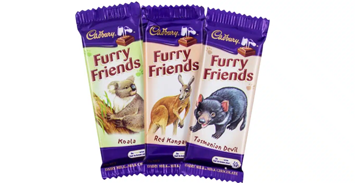 Read more about the article Cadbury Furry Friends Chocolate History