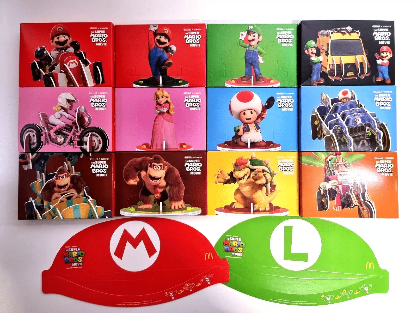 Voiture McDonald's Mario Kart - Mario 2014, Très Bon état, Sans Emballage