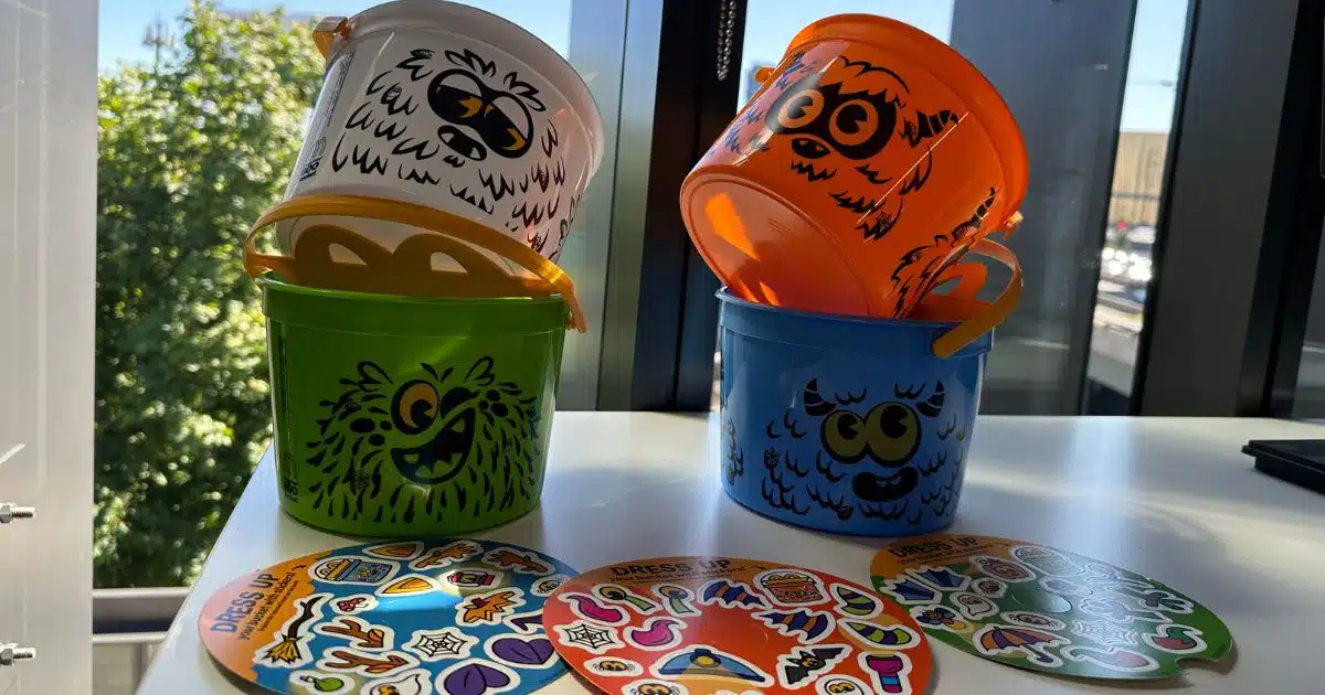 McDonald's Halloween Boo Buckets in Australia