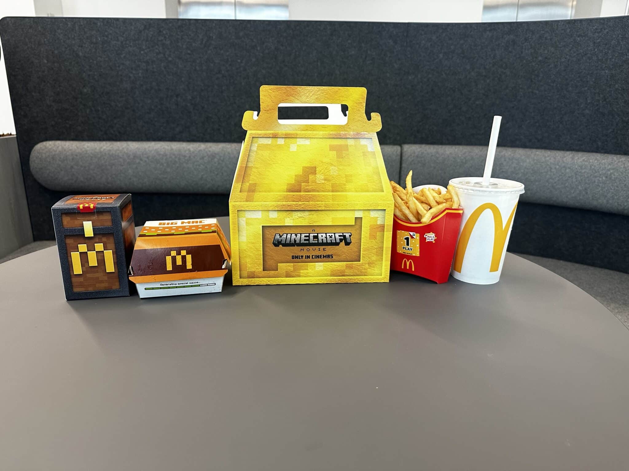 McDonald's Australia Minecraft Meal & Toy Code Numbers