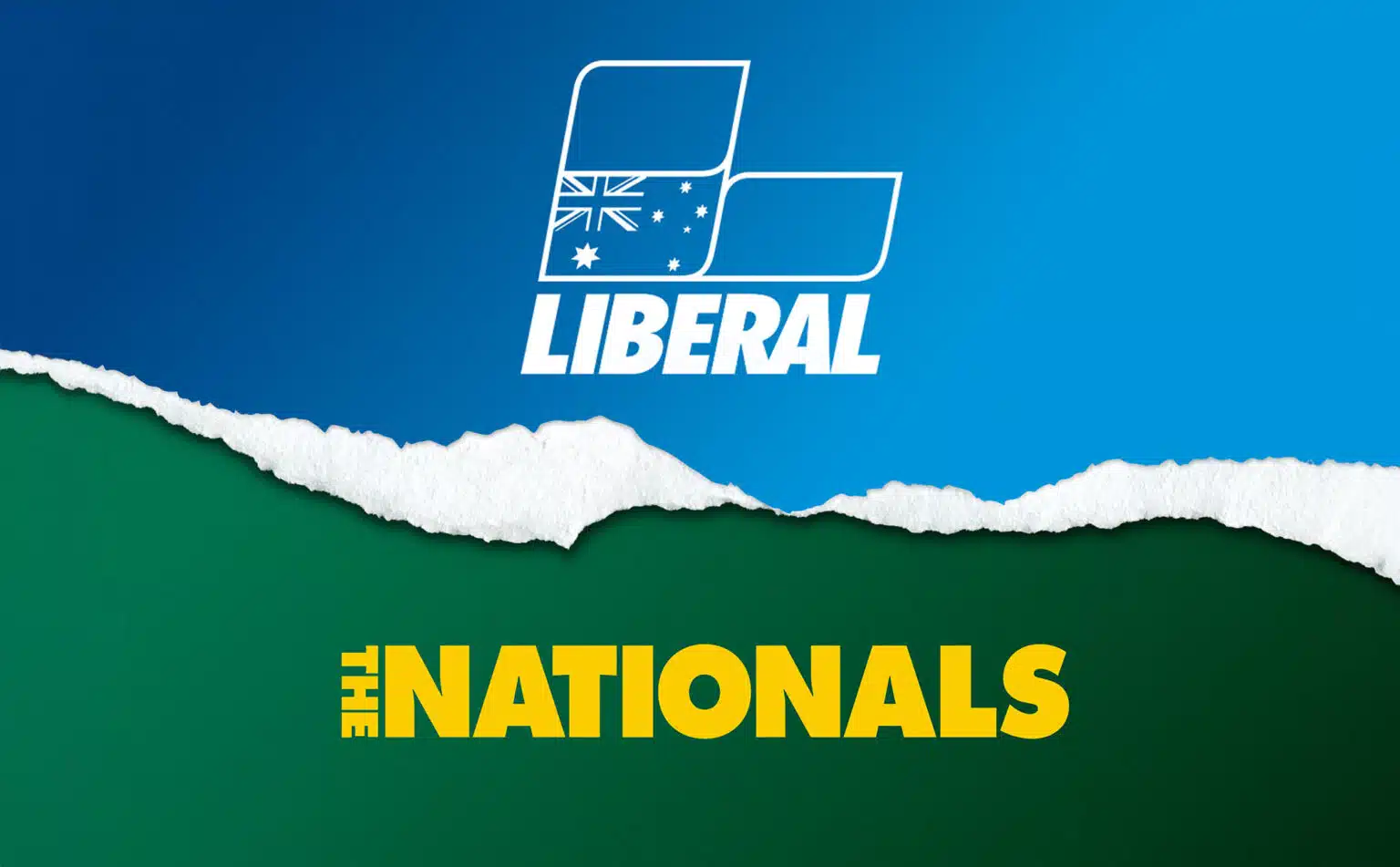 Liberal party and the nationals logos