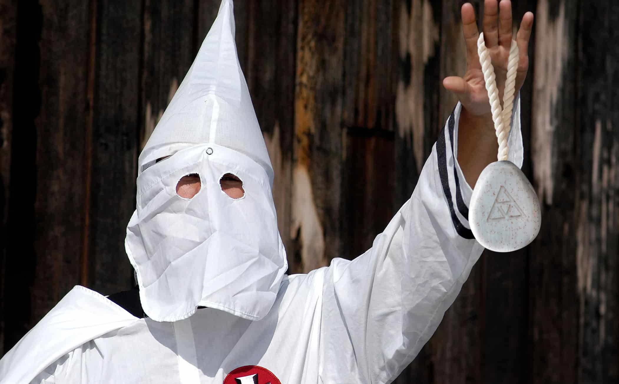 white mask