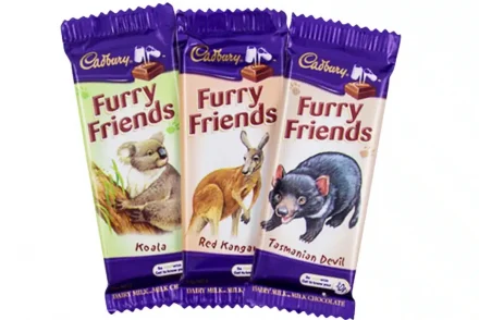 Cadbury Furry Friends Chocolate History