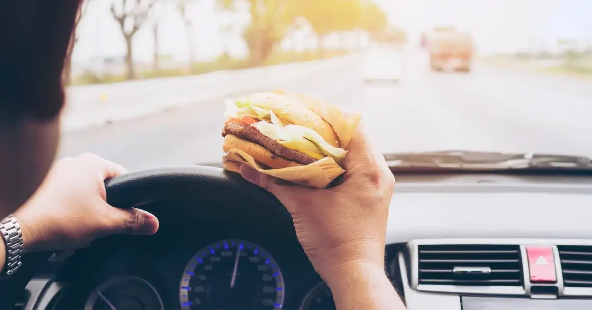Is It Illegal To Eat While Driving in Australia