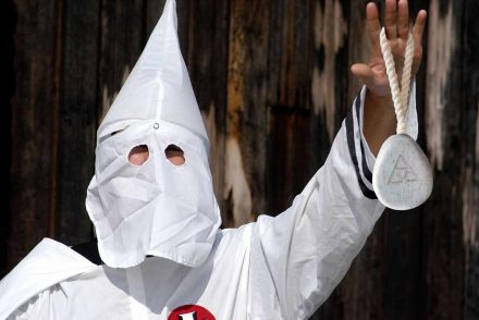 white mask