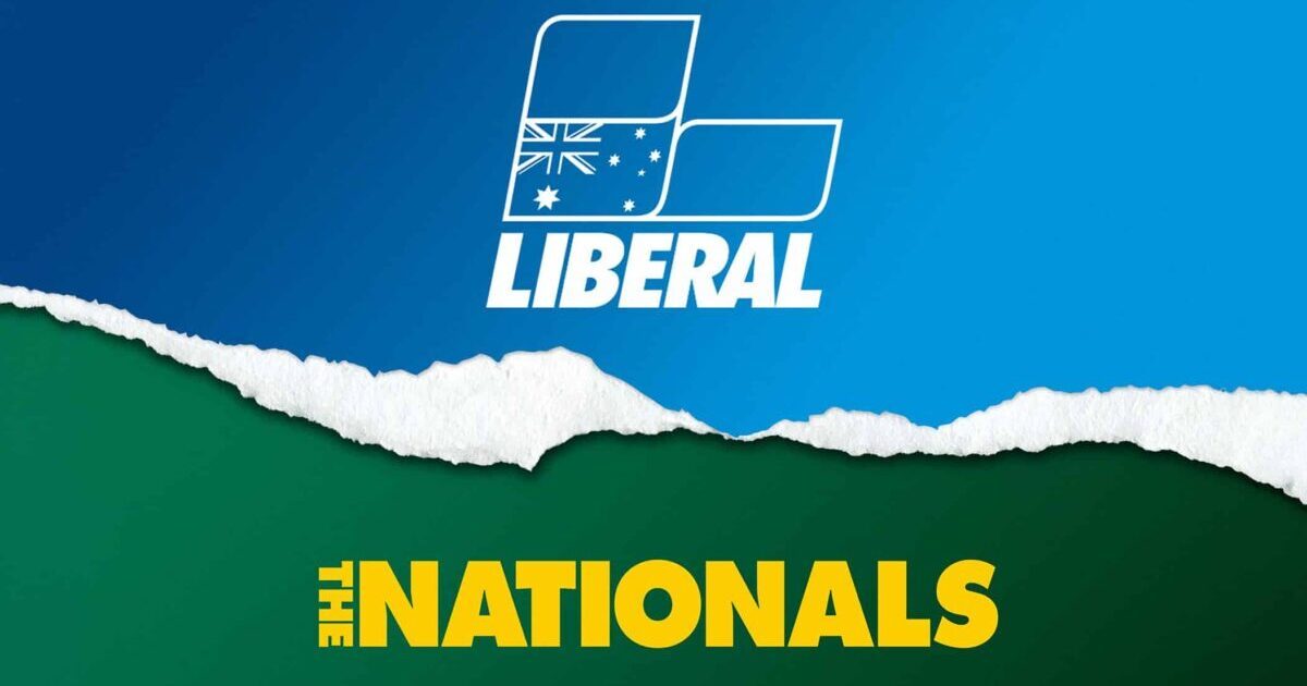 Liberal party and the nationals logos