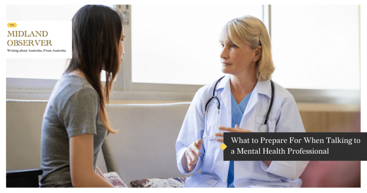 What to Prepare For When Talking to a Mental Health Professional