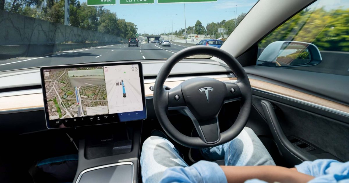 telsla-self-drive-australia